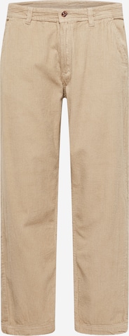 Redefined Rebel Pants 'Malik' in Beige: front