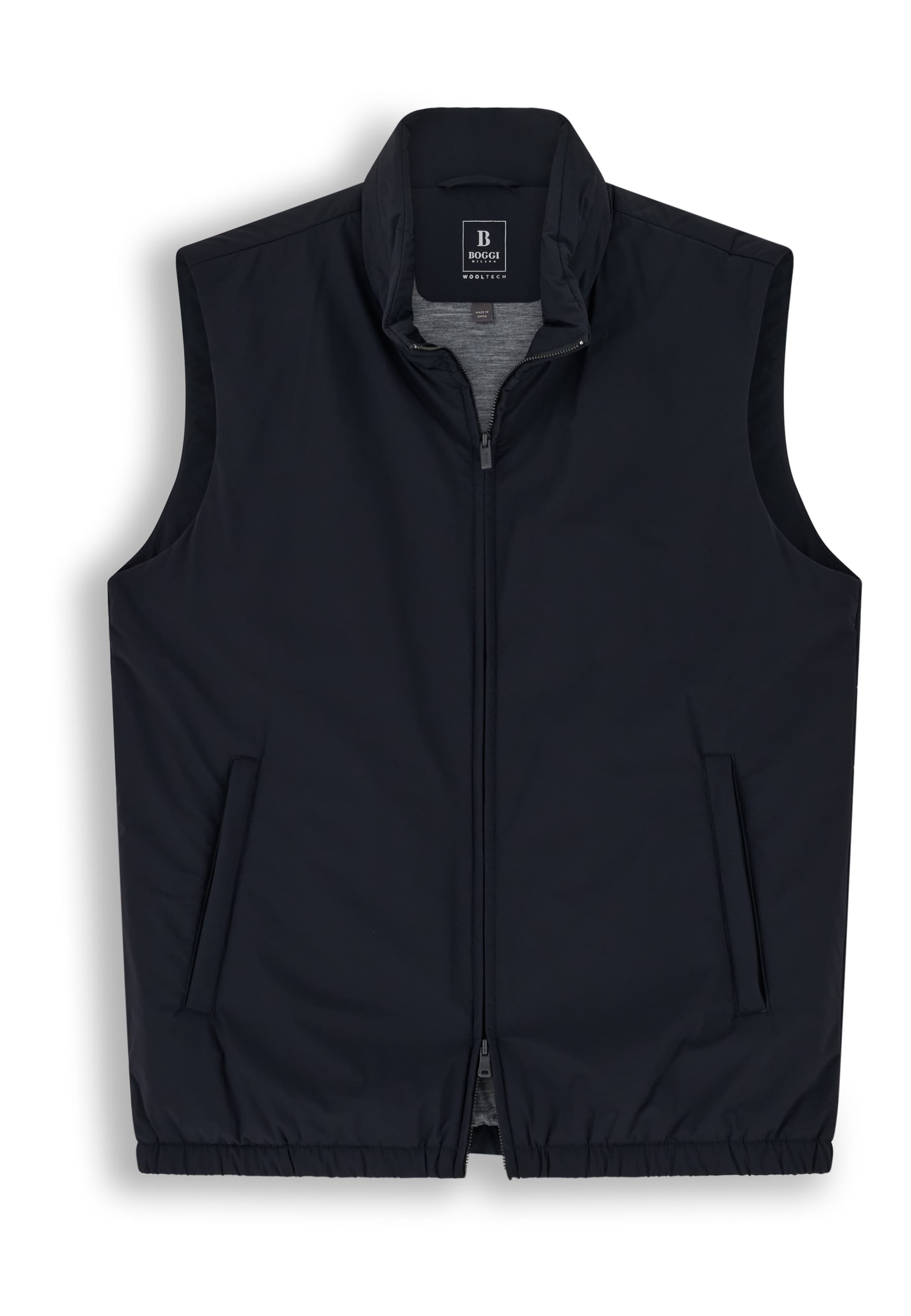 Gilet Boggi Milano en bleu : devant