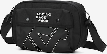 Aoking Schoudertas in Zwart: voorkant