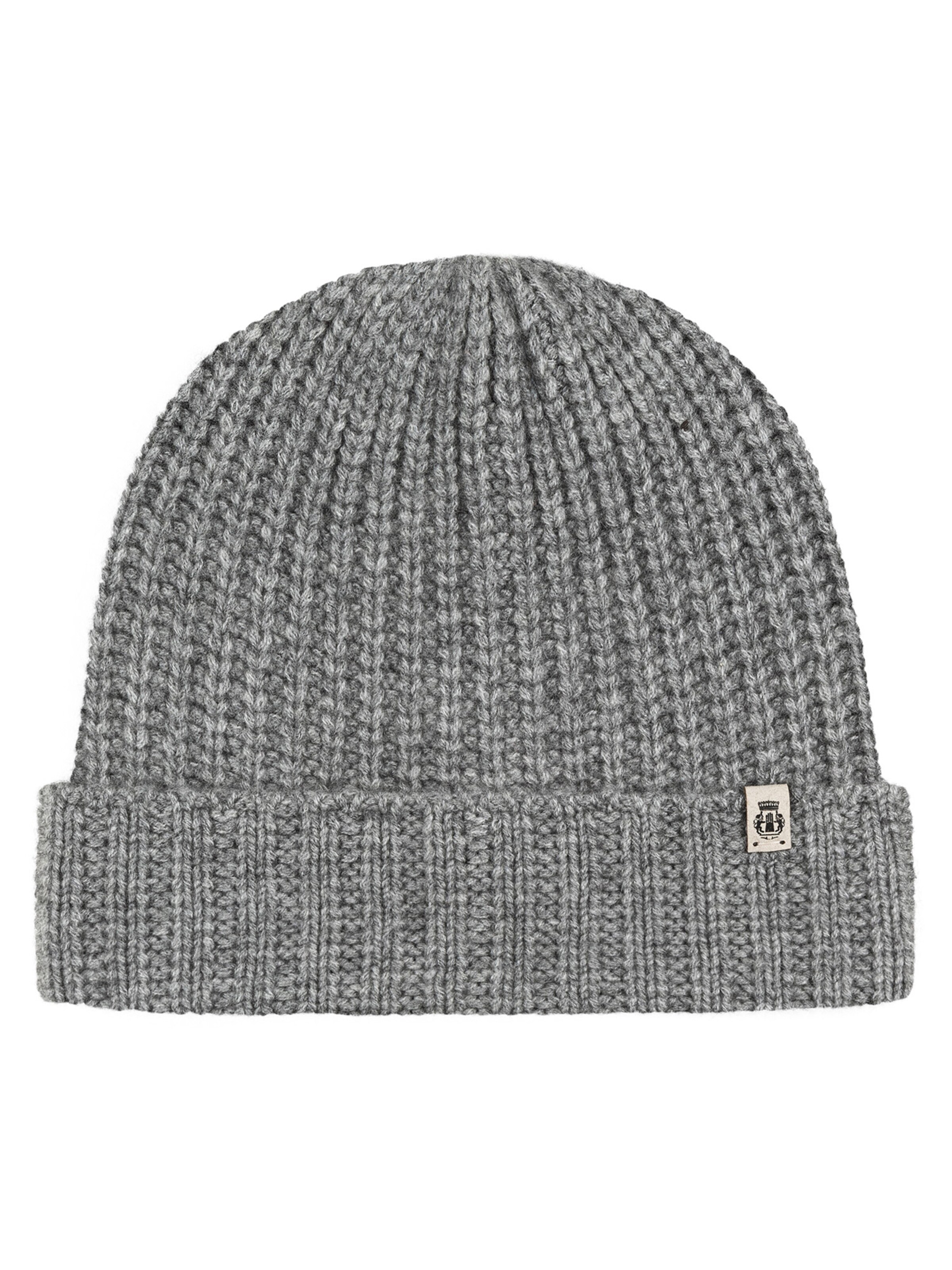 Roeckl Mütze 'PURE CASHMERE' in Grau: Vorderseite