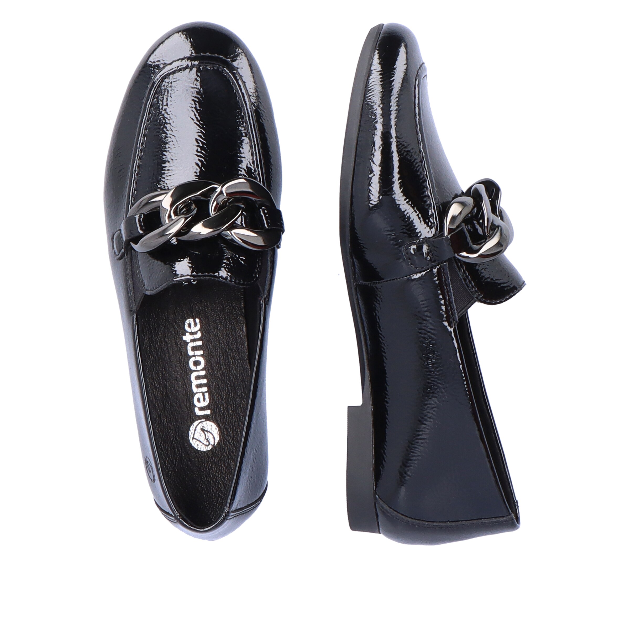 REMONTE Mokassin 'D0K00' in Schwarz