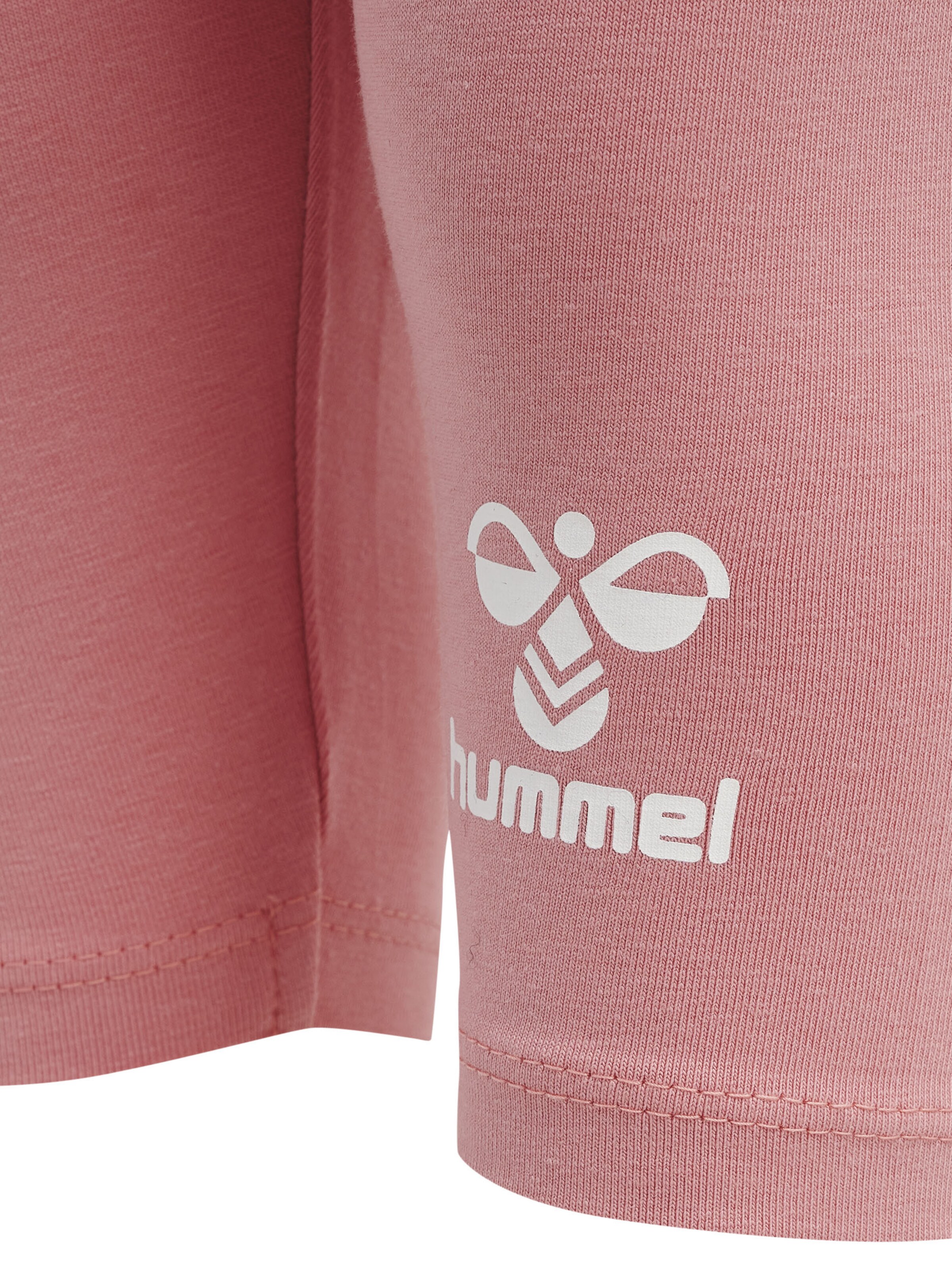 Hummel Skinny Leggings i pink