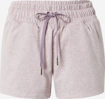 Pantalon de sport Marika en violet : devant