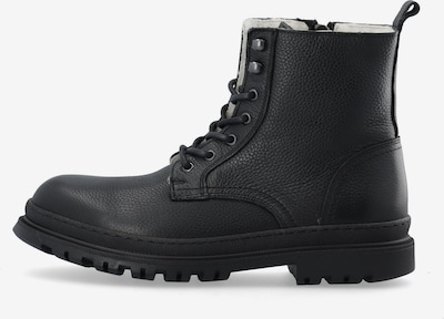 Bianco Lace-Up Boots in Black, Item view