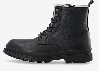 Bianco Botas con cordones en negro, Vista del producto