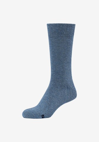 Chaussettes 'Austin' SKECHERS en bleu : devant