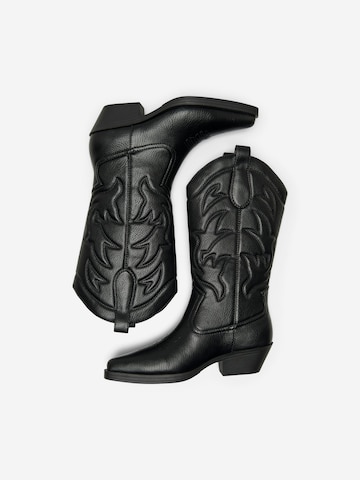 ONLY Cowboy Boots 'Bronco' in Black