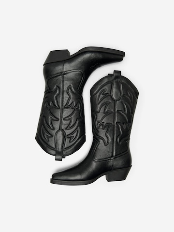 Bottes de cowboy 'Bronco' ONLY en noir