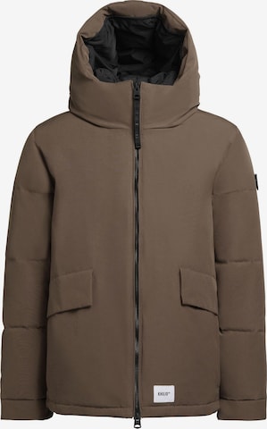 khujo Winterjacke 'Gero-YM' in Grau: Vorderseite