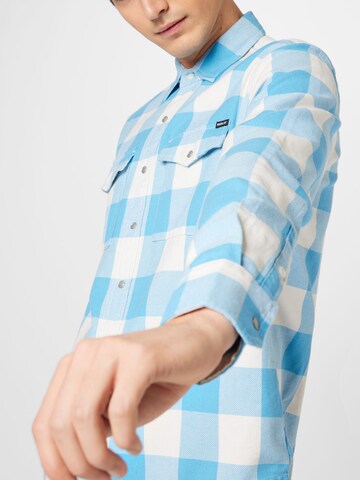 REPLAY Regular Fit Hemd in Blau