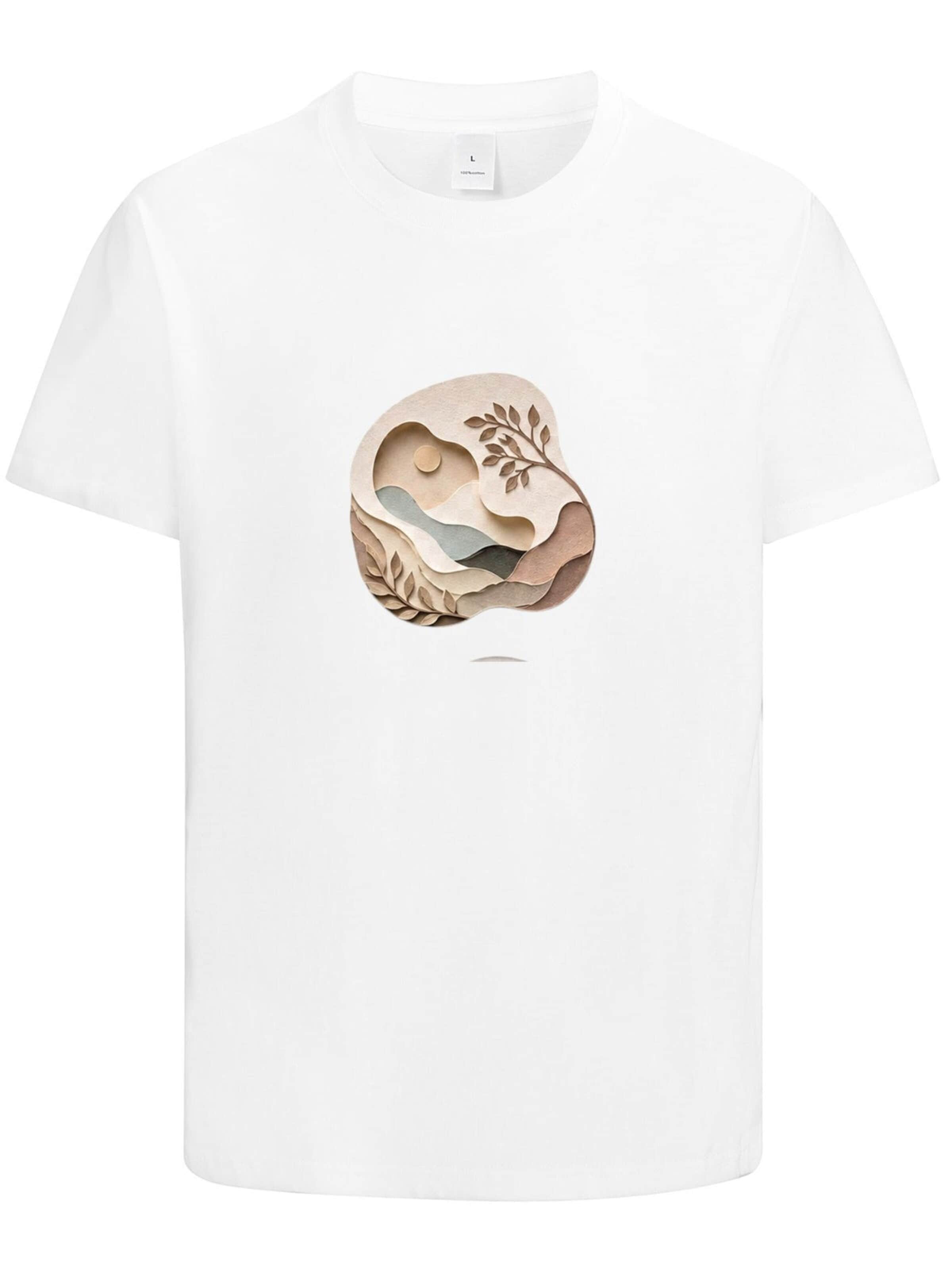 HUSKSWARE Shirt‌ in Weiß: Vorderseite