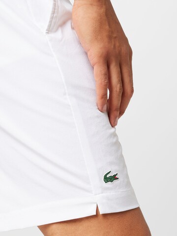 Regular Pantalon de sport Lacoste Sport en blanc