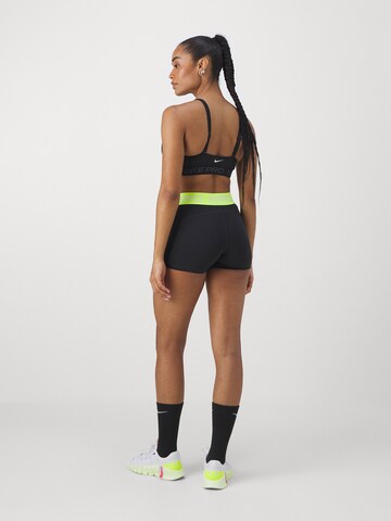 NIKE Skinny Sportbroek 'Pro' in Zwart