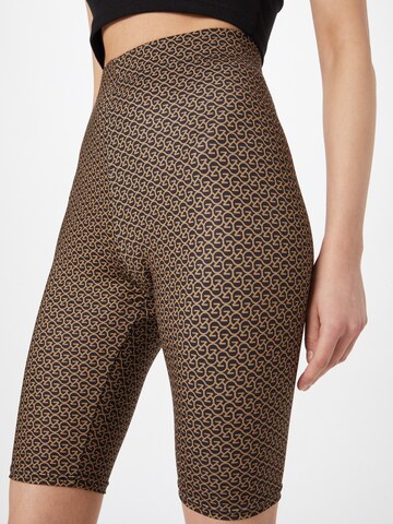 Gestuz Skinny Leggings 'Pilo' in Braun