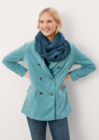 s.Oliver Tube Scarf in Blue