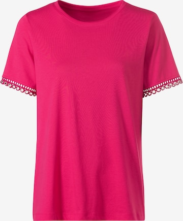 T-shirt heine en rose : devant