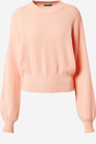 UNITED COLORS OF BENETTON Sweater in Orange: front