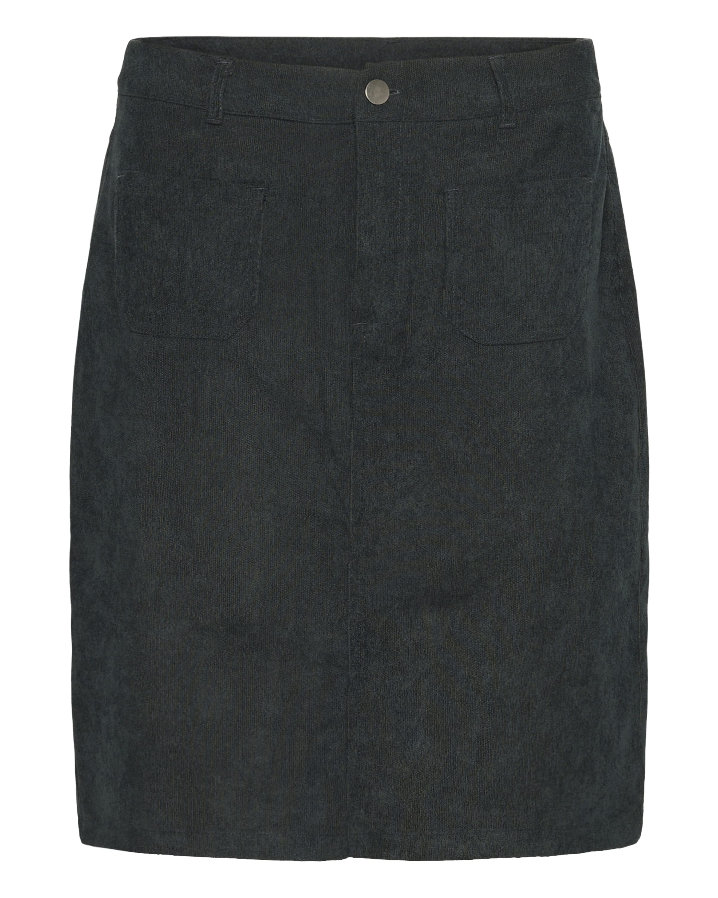 Kaffe Rok 'KAvery' in Zwart: voorkant