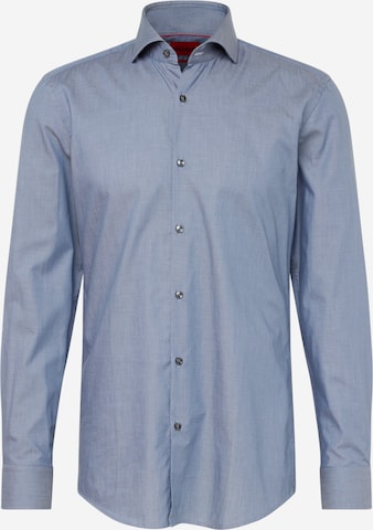 Chemise 'Kason' HUGO en bleu : devant