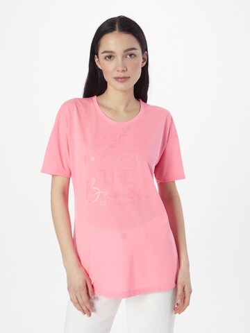 T-shirt Soccx en rose : devant