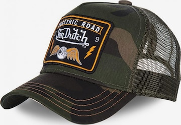 Von Dutch Cap 'Flying Eye Square' in Mixed colors: front