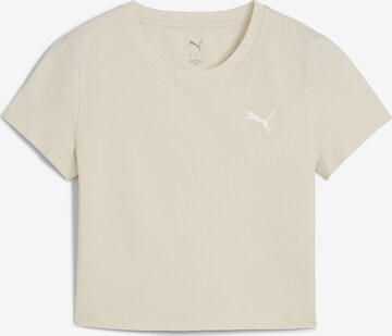 T-shirt 'Wardrobe Ess' PUMA en blanc : devant