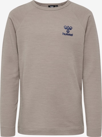 Hummel Functioneel shirt 'WINGO' in Bruin: voorkant