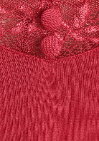 LASCANA Negligee in Red
