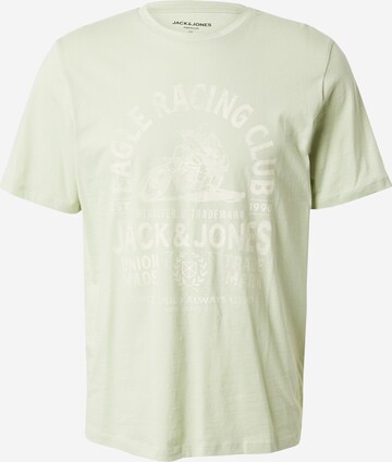 Maglietta di JACK & JONES in verde: frontale