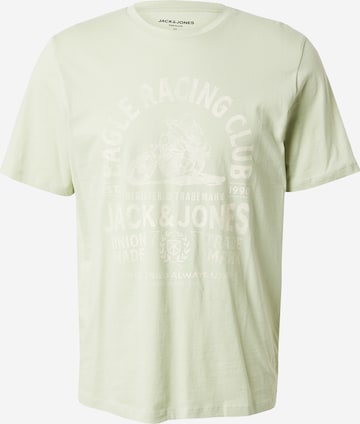 JACK & JONES - Camiseta en verde: frente