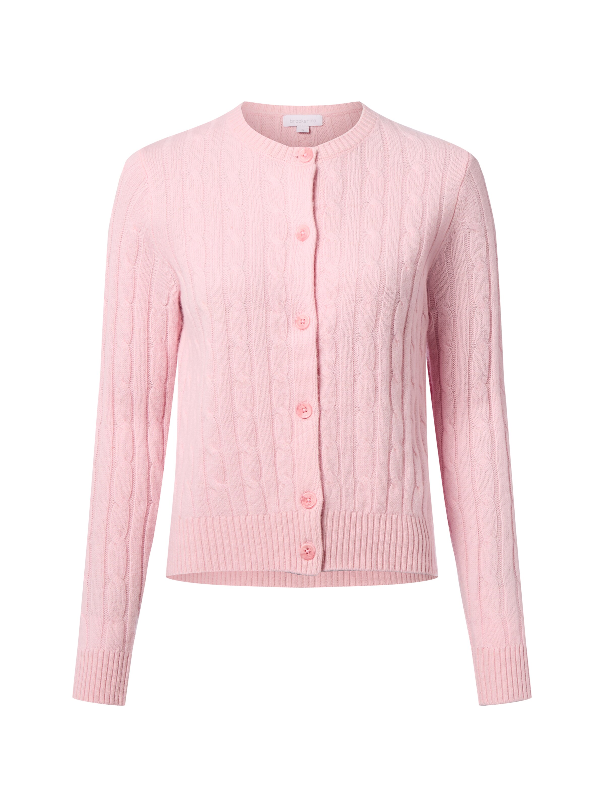 Brookshire Strickjacke in Pink: Vorderseite