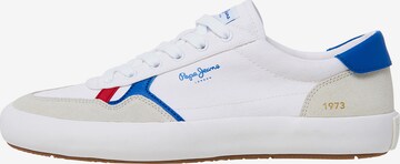 Pepe Jeans Sneaker 'Travis Brit' in Weiß: predná strana