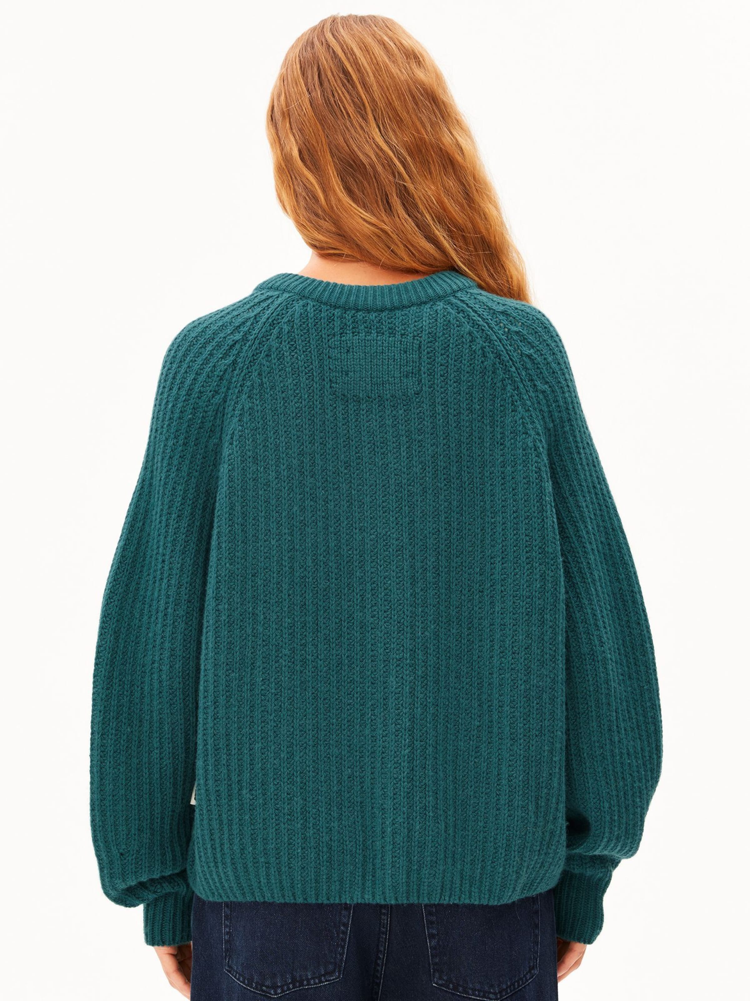 Cardigan ARMEDANGELS en bleu : derrière