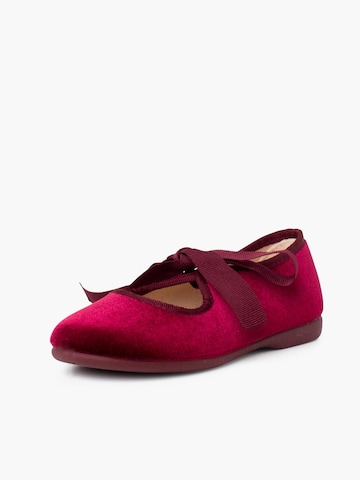 Pisamonas Halbschuh‌‌‌‌‌‌‌‌‌ in Rot: Vorderseite