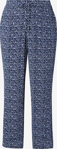 Ulla Popken Pants in Blue: front