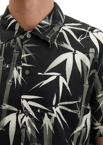 Marc O'Polo Regular Fit Hemd in Schwarz