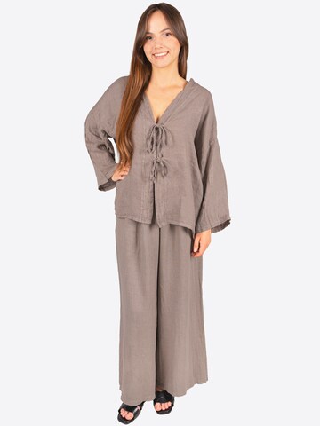 Seasons of April Blouse ' GIANNA ' in Brown