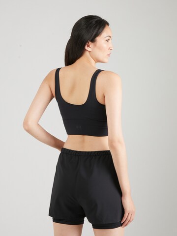 UNDER ARMOUR Bralette Sports top 'Meridian' in Black