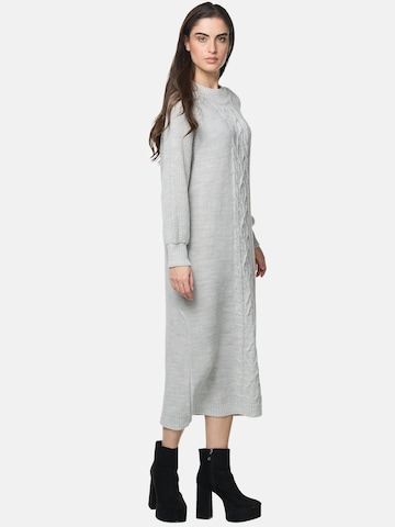 Elara Strickkleid in Grau