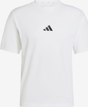 ADIDAS SPORTSWEAR Performance shirt 'Essentials' in White: front