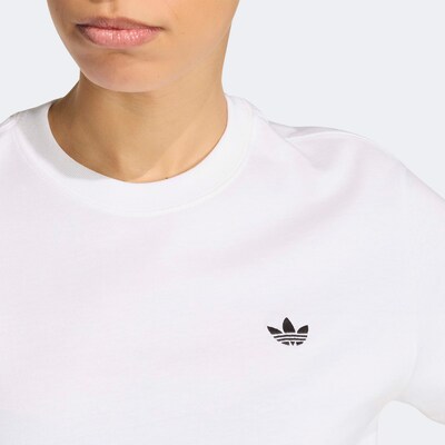 ADIDAS ORIGINALS T-Shirt in S in weiß, Produktansicht