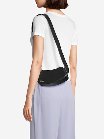 GCDS Shoulder Bag 'COMMA' in Black