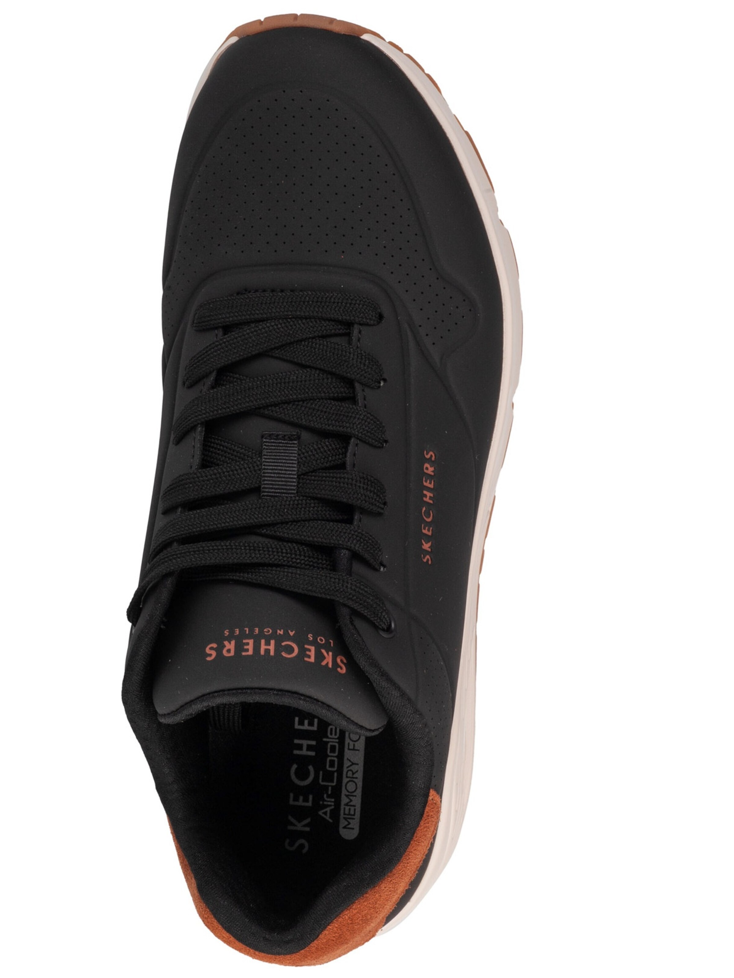 Sneaker bassa 'Uno - Suited On Air' di SKECHERS in nero