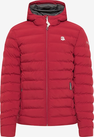 Schmuddelwedda Zimska jakna | rdeča barva: sprednja stran