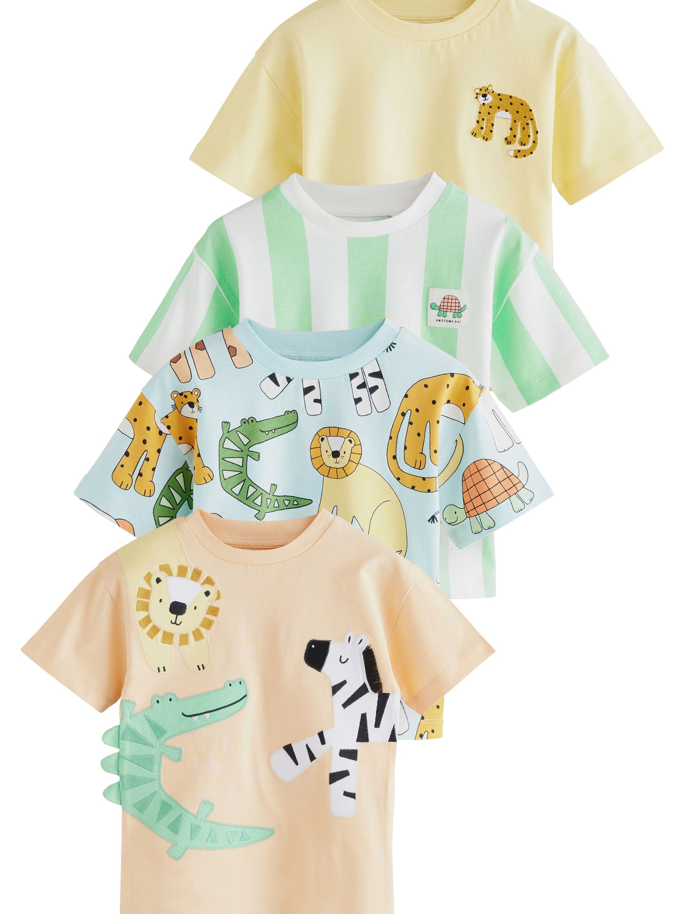 Next Koszulka w kolorze mieszane kolory: przód