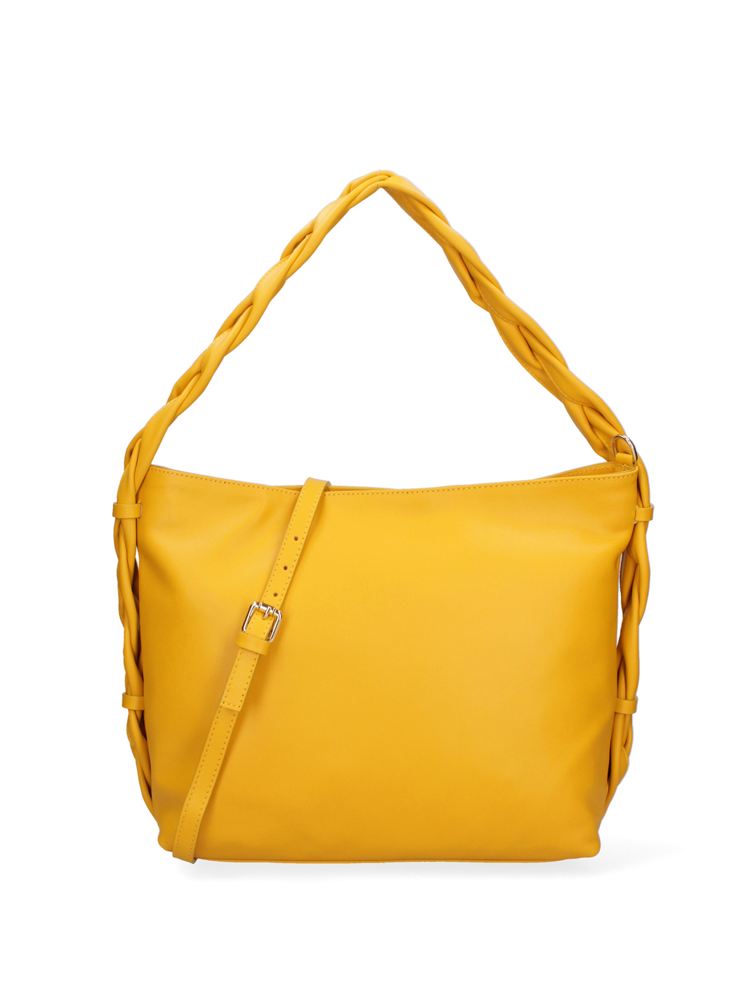 Borsa a spalla di Gave Lux in giallo: frontale