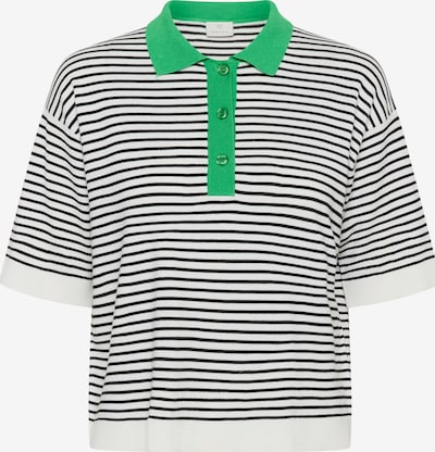 Megztinis 'KAlizza' iš Kaffe, spalva – žalia / juoda / balta, Prekių apžvalga