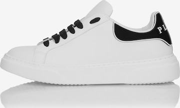 Baskets basses 'Big Bang' Philipp Plein en blanc : devant