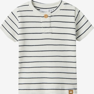 NAME IT Μπλουζάκι σε λευκό: μπροστά