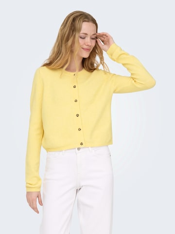 JDY Вязаная кофта 'JDYCHLOE' в Желтый: спереди